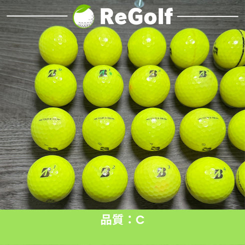 【中古】 ロストボール ブリヂストン ツアーB TOUR B XS イエロー 2022年モデル 20球 Cランク ゴルフボール リゴルフ